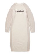 【ジェラート ピケ/gelato pique】のベビモコリブロゴジャガードワンピース OWHT[002]|ID:prp329100004237642