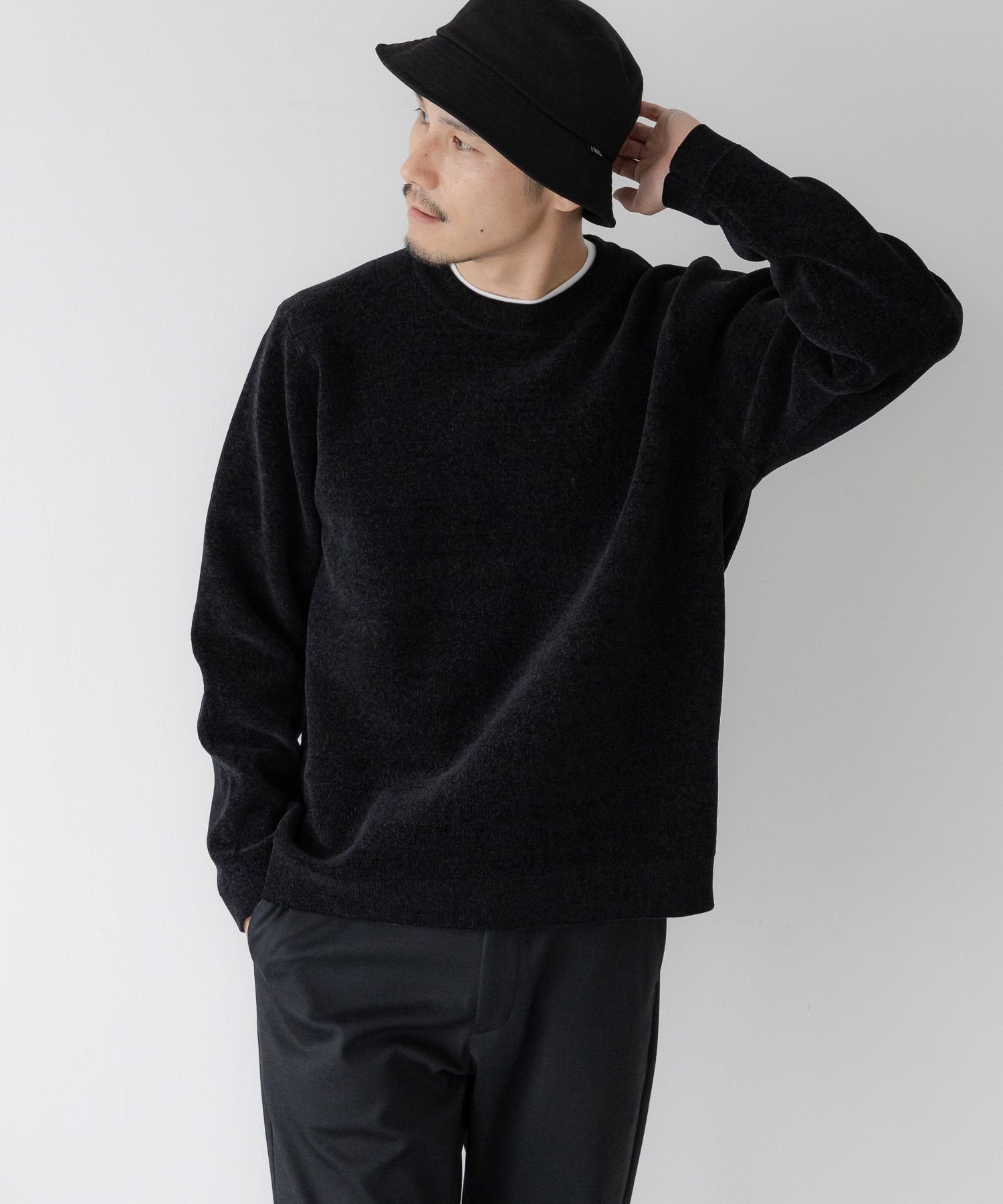 【グローバルワーク/GLOBAL WORK / MEN】のモールニットクルー/116372 人気、トレンドファッション・服の通販 founy(ファニー) 　ファッション　Fashion　メンズファッション　MEN　おすすめ　Recommend　なめらか　Smooth　インナー　Inner　カーゴパンツ　Cargo Pants　シンプル　Simple　ジャケット　Jacket　デニム　Denim　フラット　Flat　 other-1|ID: prp329100004237659 ipo3291000000029492203