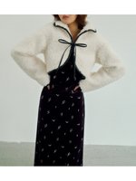 【リリーブラウン/Lily Brown】のリボンボアコート 人気、トレンドファッション・服の通販 founy(ファニー) ファッション Fashion レディースファッション WOMEN アウター Coat Outerwear コート Coats ショート Short スタンド Stand デニム Denim ドレス Dress バランス Balance パイピング Piping フェイクレザー Faux Leather フラット Flat フロント Front ボレロ Bolero ミックス Mix ミニスカート Mini Skirt リボン Ribbon ロング Long ワイド Wide |ID:prp329100004237727