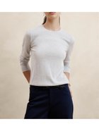 【バナナリパブリック ファクトリーストア/BANANA REPUBLIC FACTORY STORE】のBANANA REPUBLIC FACTORY STORE フォーエバークルーネックセーター 人気、トレンドファッション・服の通販 founy(ファニー) ファッション Fashion レディースファッション WOMEN A/W・秋冬 Aw・Autumn/Winter・Fw・Fall-Winter インナー Inner ジャケット Jacket ミックス Mix thumbnail HEATHER_GREY|ID: prp329100004237728 ipo3291000000029508975