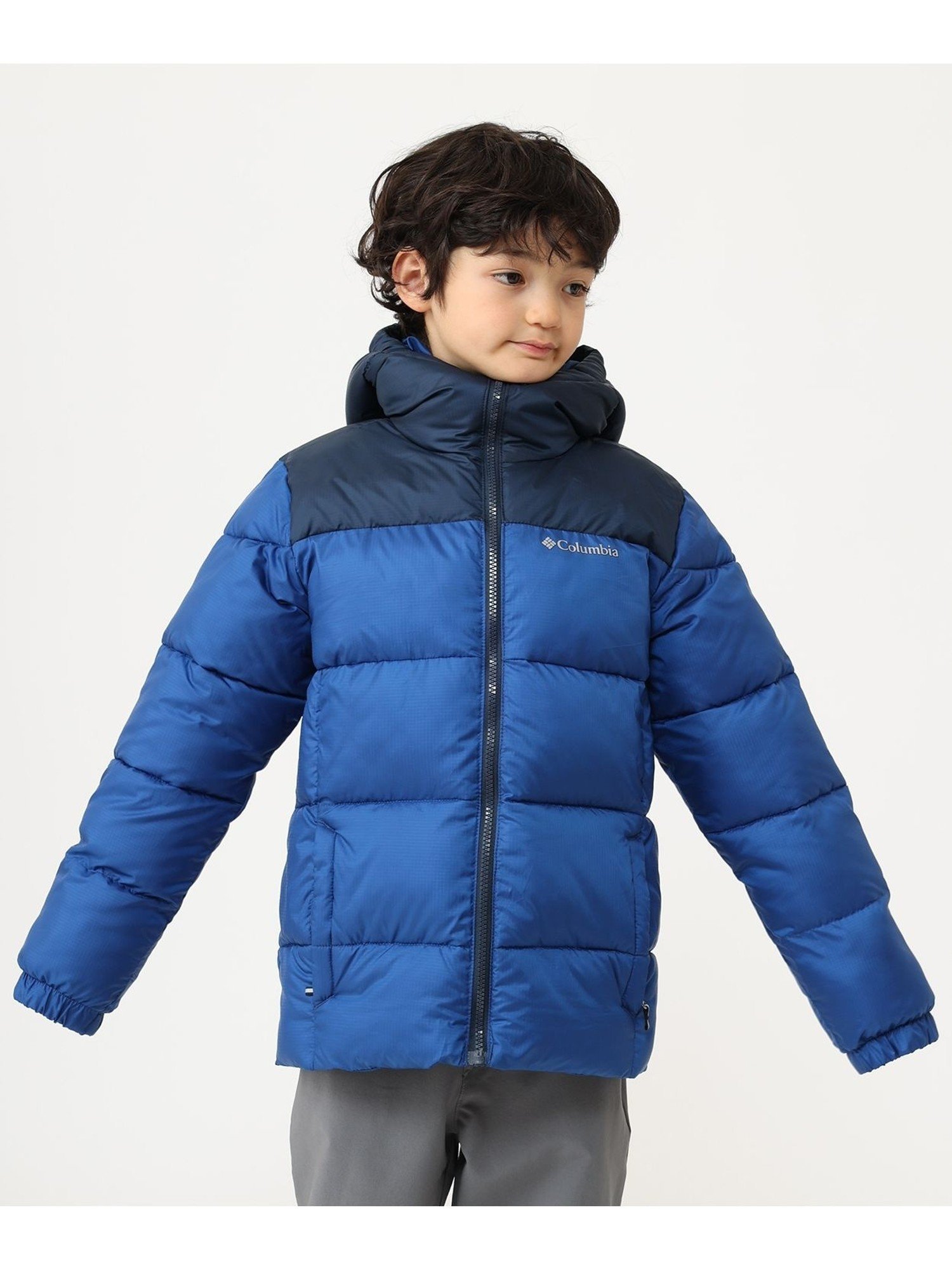 【コロンビア/Columbia / KIDS】の【KIDS】パフェクトフーデッドジャケット インテリア・キッズ・メンズ・レディースファッション・服の通販 founy(ファニー) 　ファッション　Fashion　キッズファッション　KIDS　アウター　Coat Outerwear /Kids　アウトドア　Outdoor　ジャケット　Jacket　スタンド　Stand　ハンド　Hand　ポケット　Pocket　リップ　Lip　ネイビー[007011]|ID: prp329100004237743 ipo3291000000029473236