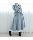 【レディアゼル/REDYAZEL】のウールライクダブルロングコート 人気、トレンドファッション・服の通販 founy(ファニー) ファッション Fashion レディースファッション WOMEN アウター Coat Outerwear コート Coats フェミニン Feminine フレア Flare ベーシック Basic ロング Long エレガント 上品 Elegant 定番 Standard thumbnail サックス|ID: prp329100004237794 ipo3291000000029375755