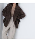 【ナチュラル ビューティー ベーシック/NATURAL BEAUTY BASIC】のボアハーフコート 24AW 人気、トレンドファッション・服の通販 founy(ファニー) ファッション Fashion レディースファッション WOMEN アウター Coat Outerwear コート Coats 2024年 2024 2024-2025秋冬・A/W Aw/Autumn/Winter/Fw/Fall/2024-2025 インナー Inner トレンド Trend ハーフ Half フェミニン Feminine フロント Front thumbnail ダークブラウン1|ID: prp329100004237833 ipo3291000000029538111