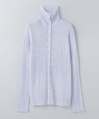 【ビューティ&ユース ユナイテッドアローズ/BEAUTY&YOUTH / UNITED ARROWS】の6(ROKU) アルパカブレンド ランダムリブ ニット カーディガン LILAC|ID:prp329100004237969