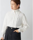 【イエナ/IENA】のシアーコットンギャバ フリルシャツ 人気、トレンドファッション・服の通販 founy(ファニー) ファッション Fashion レディースファッション WOMEN トップス・カットソー Tops/Tshirt シャツ/ブラウス Shirts/Blouses 2024年 2024 2024-2025秋冬・A/W Aw/Autumn/Winter/Fw/Fall/2024-2025 おすすめ Recommend インナー Inner クラシカル Classical ジャケット Jacket フリル Frills フロント Front ボトム Bottom ミックス Mix モダン Modern thumbnail ホワイト|ID: prp329100004238017 ipo3291000000029378997