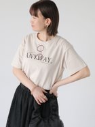 【テチチ/Te chichi】のメガネ刺繍Tシャツ ベージュ|ID: prp329100004238164 ipo3291000000029565467