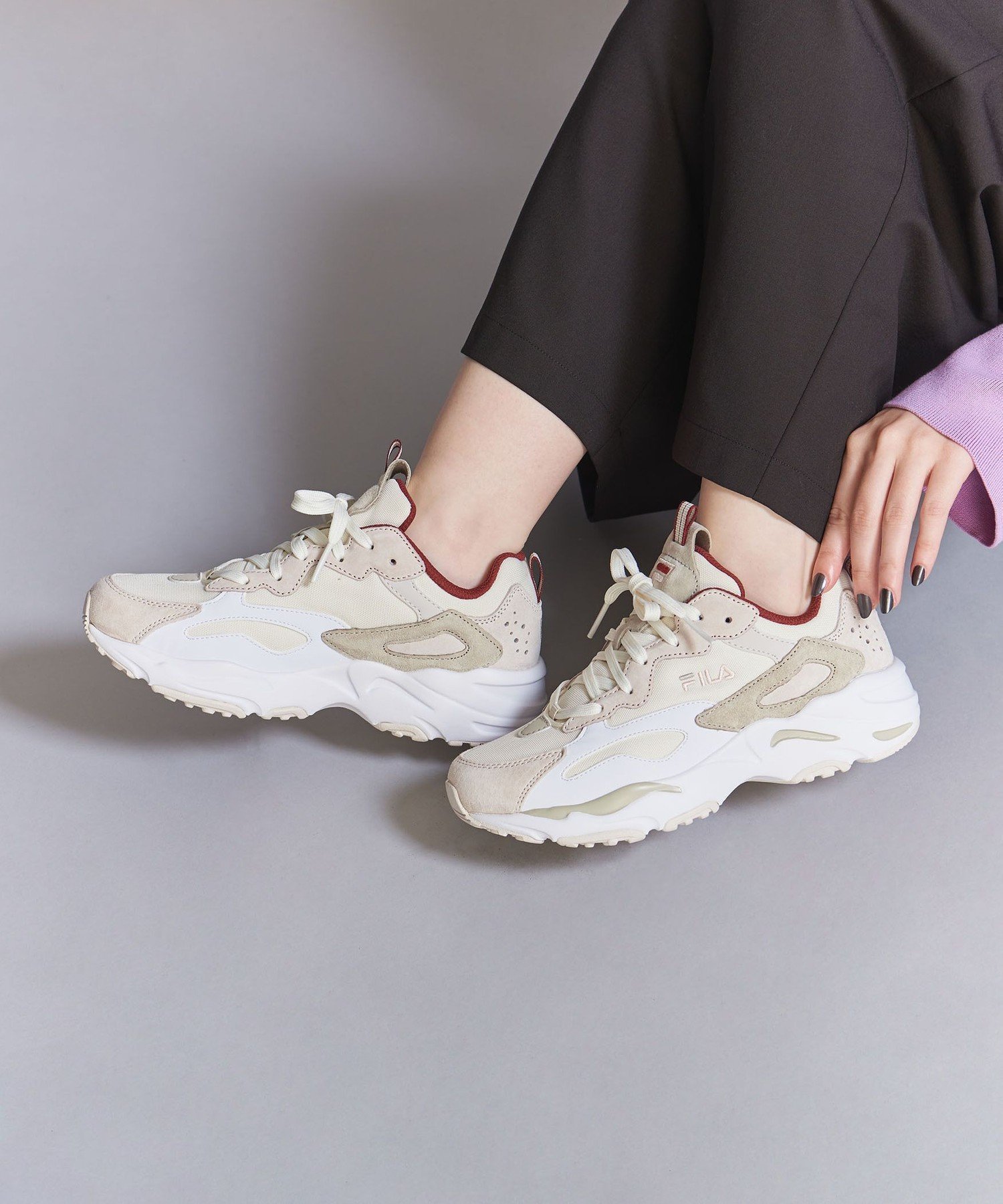 【ビューティ&ユース ユナイテッドアローズ/BEAUTY&YOUTH / UNITED ARROWS】のFILA RAY TRACER/スニーカー 人気、トレンドファッション・服の通販 founy(ファニー) 　ファッション　Fashion　レディースファッション　WOMEN　A/W・秋冬　Aw・Autumn/Winter・Fw・Fall-Winter　イタリア　Italy　クラシック　Classic　シューズ　Shoes　スニーカー　Sneakers　スポーツ　Sports　ランニング　Running　人気　Popularity　 other-1|ID: prp329100004238185 ipo3291000000029381513