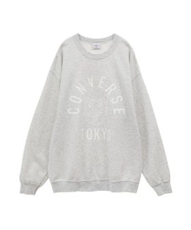 【コンバーストウキョウ/CONVERSE TOKYO】のDAMAGED CAT LOGO SWEAT 人気、トレンドファッション・服の通販 founy(ファニー) ファッション Fashion レディースファッション WOMEN トップス・カットソー Tops/Tshirt パーカ Sweats スウェット Sweat カーゴパンツ Cargo Pants ダメージ Damage デニム Denim トレンド Trend ネコ Cat 猫 Cat プリント Print ルーズ Loose ロング Long ワイド Wide 冬 Winter おすすめ Recommend |ID:prp329100004238415