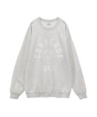 【コンバーストウキョウ/CONVERSE TOKYO】のDAMAGED CAT LOGO SWEAT 人気、トレンドファッション・服の通販 founy(ファニー) ファッション Fashion レディースファッション WOMEN トップス・カットソー Tops/Tshirt パーカ Sweats スウェット Sweat カーゴパンツ Cargo Pants ダメージ Damage デニム Denim トレンド Trend ネコ Cat 猫 Cat プリント Print ルーズ Loose ロング Long ワイド Wide 冬 Winter おすすめ Recommend thumbnail 杢グレー|ID: prp329100004238415 ipo3291000000029385136