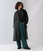 【ハレ/HARE / MEN】のサイドプリーツステンカラーコート 人気、トレンドファッション・服の通販 founy(ファニー) ファッション Fashion メンズファッション MEN プリーツ Pleats thumbnail ブラック系その他08|ID: prp329100004238434 ipo3291000000029517997