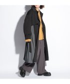 【ハレ/HARE / MEN】のサイドプリーツステンカラーコート 人気、トレンドファッション・服の通販 founy(ファニー) ファッション Fashion メンズファッション MEN プリーツ Pleats thumbnail ブラック09|ID: prp329100004238434 ipo3291000000029517998