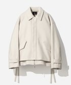 【ハレ/HARE / MEN】のウーリーテックレイヤードブルゾン 人気、トレンドファッション・服の通販 founy(ファニー) ファッション Fashion メンズファッション MEN なめらか Smooth スタンド Stand フロント Front ブルゾン Blouson メルトン Melton エレガント 上品 Elegant thumbnail ホワイト05|ID: prp329100004238504 ipo3291000000029460725