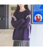 【ニコアンド/niko and】のアンチピリングラインプルオーバー 人気、トレンドファッション・服の通販 founy(ファニー) ファッション Fashion レディースファッション WOMEN トップス・カットソー Tops/Tshirt プルオーバー Pullover おすすめ Recommend アクリル Acrylic コーデュロイ Corduroy ショルダー Shoulder ドロップ Drop ロング Long thumbnail パープル90|ID: prp329100004238661 ipo3291000000029387979