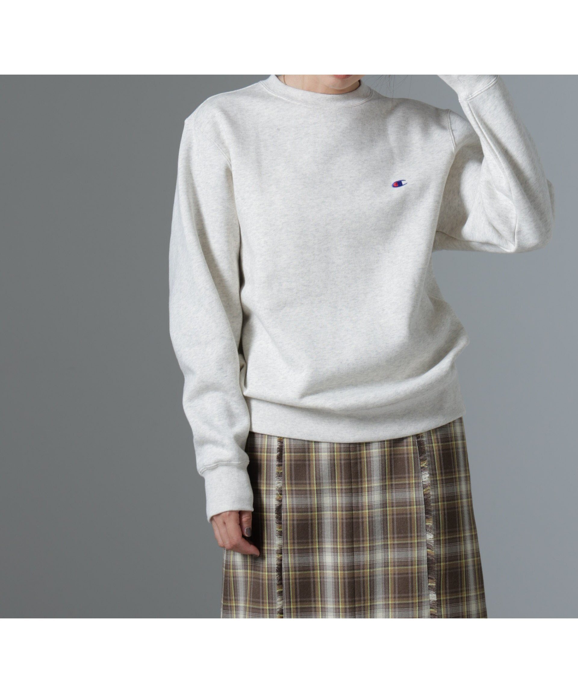 【ナノ ユニバース/nano universe】のChampion/CREW NECK SWEATSHIRT 人気、トレンドファッション・服の通販 founy(ファニー) 　ファッション　Fashion　レディースファッション　WOMEN　トップス・カットソー　Tops/Tshirt　シャツ/ブラウス　Shirts/Blouses　パーカ　Sweats　ロング / Tシャツ　T-Shirts　スウェット　Sweat　シンプル　Simple　スウェット　Sweat　スポーツ　Sports　定番　Standard　ニューヨーク　New York　プリント　Print　ベーシック　Basic　メンズ　Mens　おすすめ　Recommend　2024年　2024　エレガント 上品　Elegant　2024-2025秋冬・A/W　Aw/Autumn/Winter/Fw/Fall/2024-2025　 other-1|ID: prp329100004238767 ipo3291000000029389200