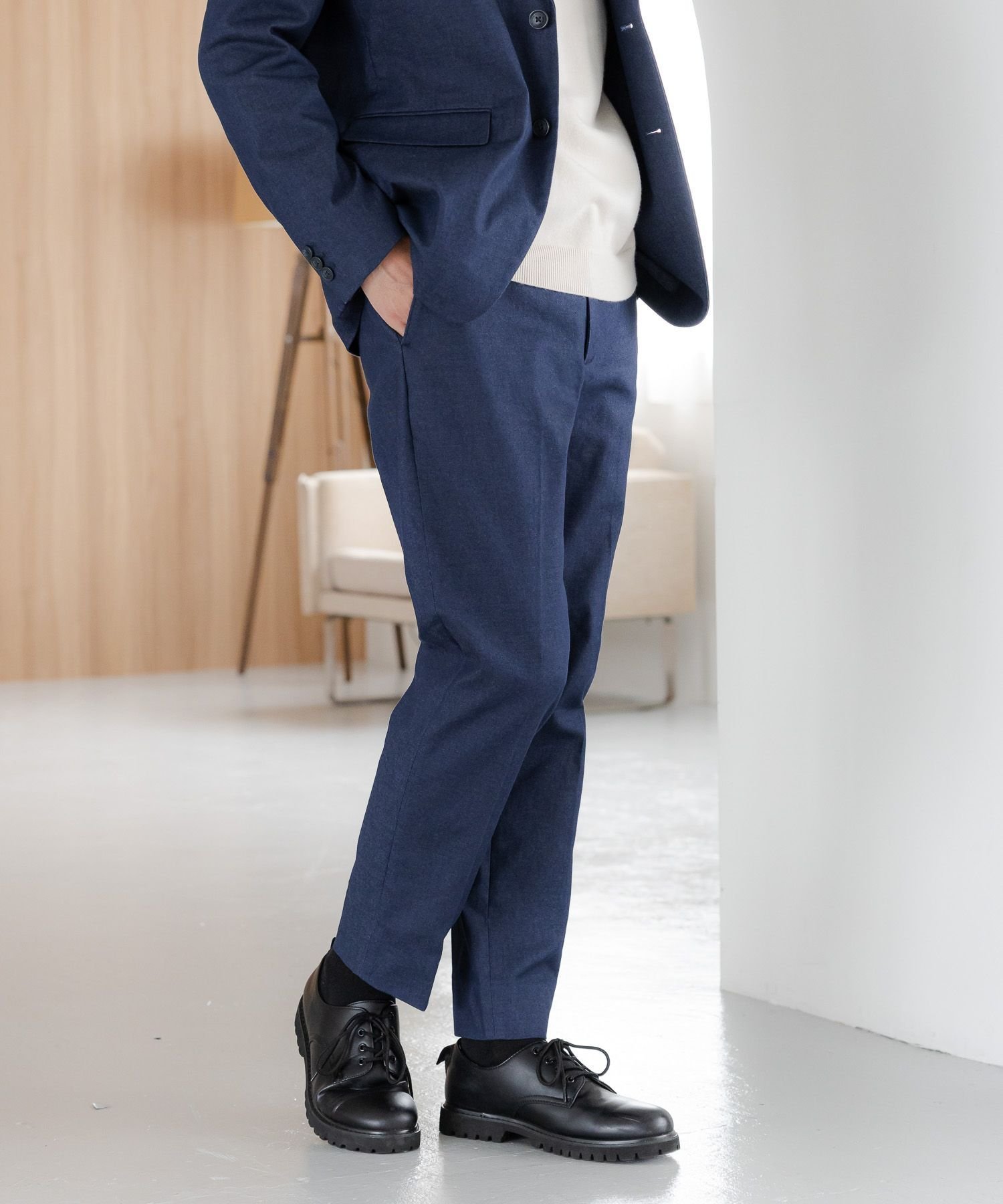 【グローバルワーク/GLOBAL WORK / MEN】のアーバンデニムスラックス+WARM/115892 人気、トレンドファッション・服の通販 founy(ファニー) 　ファッション　Fashion　メンズファッション　MEN　インディゴ　Indigo　ストレッチ　Stretch　デニム　Denim　人気　Popularity　 other-1|ID: prp329100004238790 ipo3291000000029527166