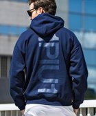 【シフォン/SHIFFON / MEN】の1PIU1UGUALE3 RELAX/USO-21106W バックビッグロゴ裏起毛プルオーバーパーカー navy B|ID: prp329100004238934 ipo3291000000029505601