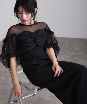 【プールヴー/PourVous】のフロッキードットワンピース 人気、トレンドファッション・服の通販 founy(ファニー) ファッション Fashion レディースファッション WOMEN ワンピース Dress エレガント 上品 Elegant デコルテ Decolletage ドット Dot ドレス Dress ビスチェ Bustier フェミニン Feminine ポケット Pocket 無地 Plain Color おすすめ Recommend セレモニー Ceremony 結婚式 Wedding Ceremony 二次会 Wedding Party |ID:prp329100004238998