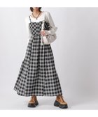 【ページボーイ/PAGEBOY】のチェックスリットワンピース 人気、トレンドファッション・服の通販 founy(ファニー) ファッション Fashion レディースファッション WOMEN ワンピース Dress カッティング Cutting シャーリング Shirring スリット Slit チェック Check ロング Long 秋 Autumn/Fall thumbnail ブラック09|ID: prp329100004239026 ipo3291000000029392158