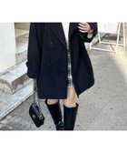 【イング/INGNI】のWコクーンコート 人気、トレンドファッション・服の通販 founy(ファニー) ファッション Fashion レディースファッション WOMEN アウター Coat Outerwear コート Coats クラシカル Classical シンプル Simple ストール Stall ダブル Double ポケット Pocket マフラー Scarf thumbnail クロ|ID: prp329100004239858 ipo3291000000029548932