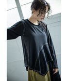 【オズモーシス/OSMOSIS】のステッチアシンメトリープルオーバー 人気、トレンドファッション・服の通販 founy(ファニー) ファッション Fashion レディースファッション WOMEN トップス・カットソー Tops/Tshirt プルオーバー Pullover A/W・秋冬 Aw・Autumn/Winter・Fw・Fall-Winter アシンメトリー Asymmetry カットソー Cut And Sew ペプラム Peplum ワーク Work thumbnail BLACK|ID: prp329100004239879 ipo3291000000029400234