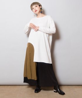 【オズモーシス/OSMOSIS】のアシンメトリーヘムプルオーバー 人気、トレンドファッション・服の通販 founy(ファニー) ファッション Fashion レディースファッション WOMEN トップス・カットソー Tops/Tshirt プルオーバー Pullover A/W・秋冬 Aw・Autumn/Winter・Fw・Fall-Winter カットソー Cut And Sew シンプル Simple ヘムライン Hemline 冬 Winter |ID:prp329100004239882