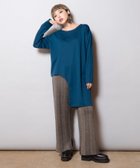 【オズモーシス/OSMOSIS】のアシンメトリーヘムプルオーバー 人気、トレンドファッション・服の通販 founy(ファニー) ファッション Fashion レディースファッション WOMEN トップス・カットソー Tops/Tshirt プルオーバー Pullover A/W・秋冬 Aw・Autumn/Winter・Fw・Fall-Winter カットソー Cut And Sew シンプル Simple ヘムライン Hemline 冬 Winter thumbnail BLUE|ID: prp329100004239882 ipo3291000000029400253