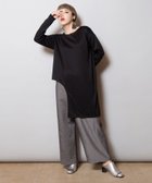 【オズモーシス/OSMOSIS】のアシンメトリーヘムプルオーバー 人気、トレンドファッション・服の通販 founy(ファニー) ファッション Fashion レディースファッション WOMEN トップス・カットソー Tops/Tshirt プルオーバー Pullover A/W・秋冬 Aw・Autumn/Winter・Fw・Fall-Winter カットソー Cut And Sew シンプル Simple ヘムライン Hemline 冬 Winter thumbnail BLACK|ID: prp329100004239882 ipo3291000000029400255