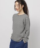 【ニコアンド/niko and】のコットンストレッチベーシックTシャツ 人気、トレンドファッション・服の通販 founy(ファニー) ファッション Fashion レディースファッション WOMEN トップス・カットソー Tops/Tshirt シャツ/ブラウス Shirts/Blouses ロング / Tシャツ T-Shirts A/W・秋冬 Aw・Autumn/Winter・Fw・Fall-Winter おすすめ Recommend インナー Inner ベーシック Basic ボーダー Border ロング Long thumbnail モノトーンボーダー10|ID: prp329100004239956 ipo3291000000029400678