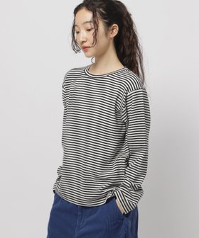 【ニコアンド/niko and】 コットンストレッチベーシックTシャツ人気、トレンドファッション・服の通販 founy(ファニー) ファッション Fashion レディースファッション WOMEN トップス・カットソー Tops/Tshirt シャツ/ブラウス Shirts/Blouses ロング / Tシャツ T-Shirts A/W・秋冬 Aw・Autumn/Winter・Fw・Fall-Winter おすすめ Recommend インナー Inner ベーシック Basic ボーダー Border ロング Long |ID:prp329100004239956