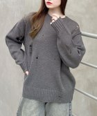 【イング/INGNI】の5Gブロークンニット 人気、トレンドファッション・服の通販 founy(ファニー) ファッション Fashion レディースファッション WOMEN トップス・カットソー Tops/Tshirt ニット Knit Tops おすすめ Recommend インナー Inner ビッグ Big ベーシック Basic thumbnail チャコールグレー|ID: prp329100004239970 ipo3291000000029400794