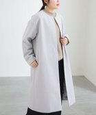 【ビーミングライフストアバイビームス/B:MING LIFE STORE by BEAMS】のノーカラー コート(S~M) 24AW きれいめ シンプル 軽い 暖かい 秋冬 ICE_GREY|ID: prp329100004240060 ipo3291000000030142707