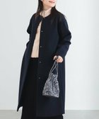 【ビーミングライフストアバイビームス/B:MING LIFE STORE by BEAMS】のノーカラー コート(S~M) 24AW きれいめ シンプル 軽い 暖かい 秋冬 NAVY|ID: prp329100004240060 ipo3291000000030142708