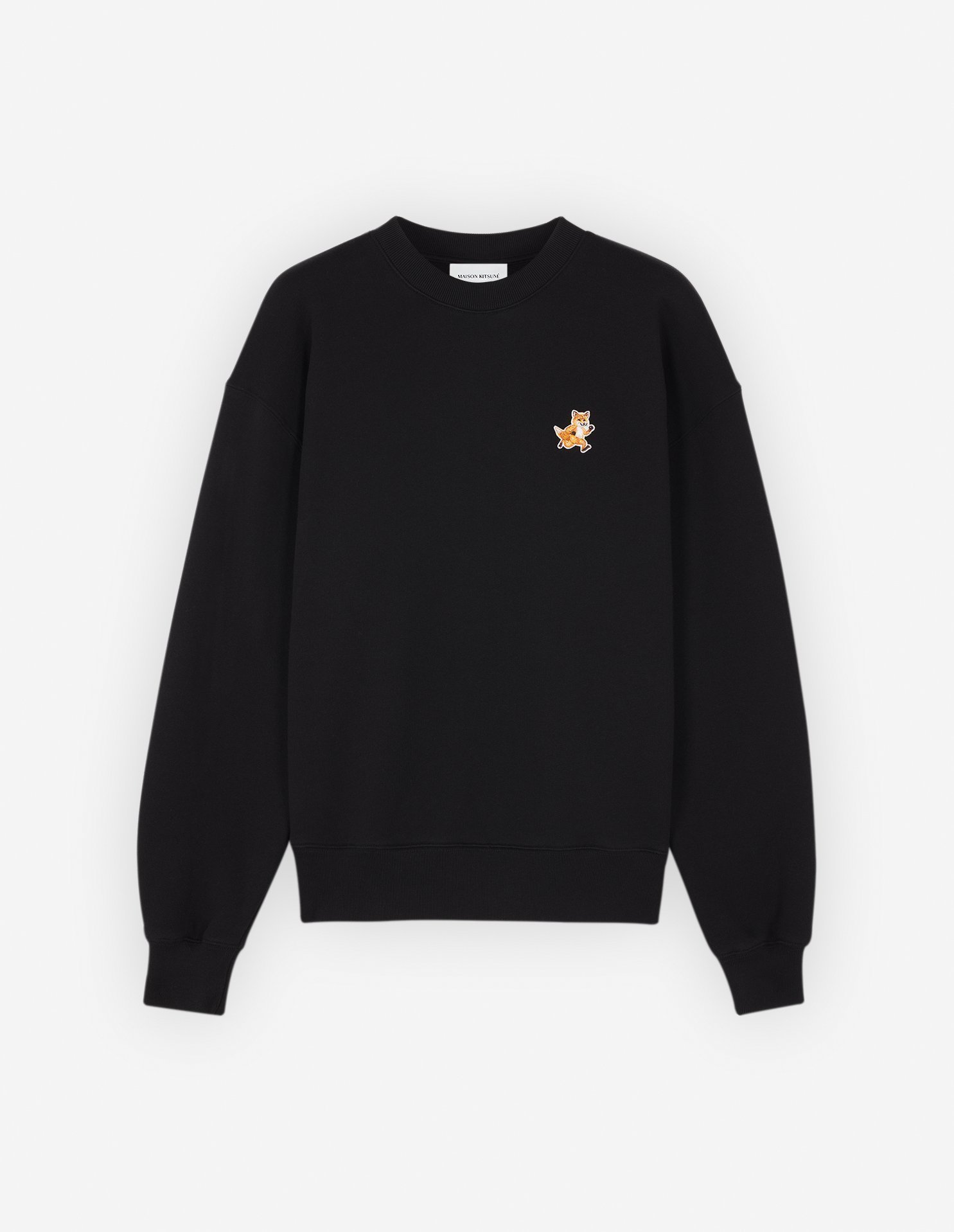 【メゾン キツネ/MAISON KITSUNE】のMaison Kitsune/SPEEDY FOX PATCH COMFORT SWEATSHIRT 人気、トレンドファッション・服の通販 founy(ファニー) 　ファッション　Fashion　レディースファッション　WOMEN　トップス・カットソー　Tops/Tshirt　シャツ/ブラウス　Shirts/Blouses　パーカ　Sweats　ロング / Tシャツ　T-Shirts　スウェット　Sweat　A/W・秋冬　Aw・Autumn/Winter・Fw・Fall-Winter　冬　Winter　スウェット　Sweat　パッチ　Patch　無地　Plain Color　長袖　Long Sleeve　 other-1|ID: prp329100004240167 ipo3291000000029402133