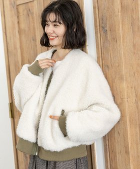 【ニコアンド/niko and】 フサフサファーブルゾン人気、トレンドファッション・服の通販 founy(ファニー) ファッション Fashion レディースファッション WOMEN アウター Coat Outerwear ブルゾン Blouson/Jackets おすすめ Recommend シンプル Simple ジャケット Jacket スウェット Sweat トレンド Trend ドッキング Docking フェイクファー Faux Fur フロント Front ブルゾン Blouson ミックス Mix リアル Real ロング Long |ID:prp329100004240587