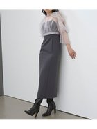 【スナイデル/SNIDEL】のSustainableリボンスリーブボレロワンピース GRY[006]|ID: prp329100004240858 ipo3291000000030399419