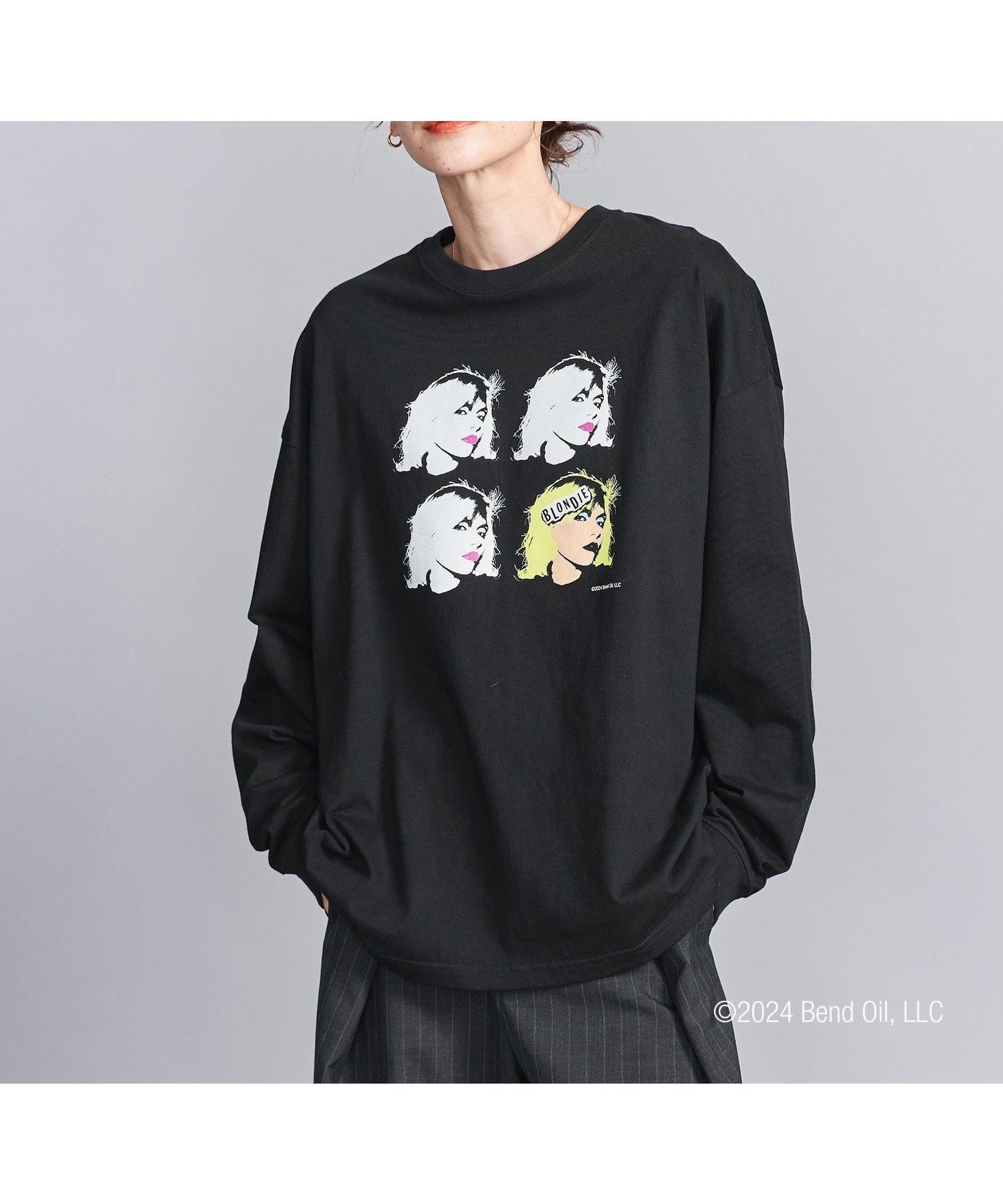 【ビューティ&ユース ユナイテッドアローズ/BEAUTY&YOUTH / UNITED ARROWS】の【別注】 Blondie プリント ロングスリーブ Tシャツ 人気、トレンドファッション・服の通販 founy(ファニー) 　ファッション　Fashion　レディースファッション　WOMEN　トップス・カットソー　Tops/Tshirt　シャツ/ブラウス　Shirts/Blouses　ロング / Tシャツ　T-Shirts　インナー　Inner　グラフィック　Graphic　ジャケット　Jacket　スリーブ　Sleeve　プリント　Print　ロング　Long　ワーク　Work　別注　Special Order　 other-1|ID: prp329100004240865 ipo3291000000029780407