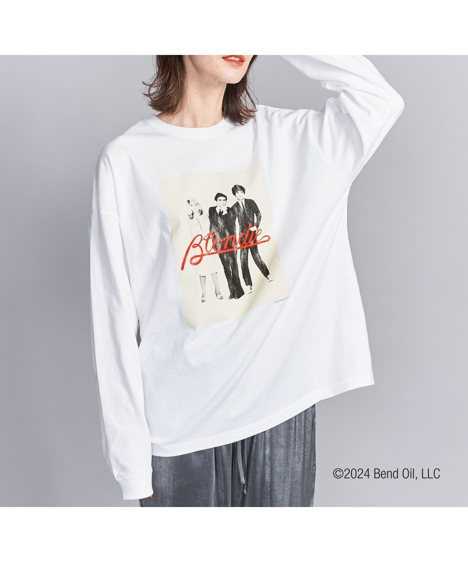 【ビューティ&ユース ユナイテッドアローズ/BEAUTY&YOUTH / UNITED ARROWS】の【別注】 Blondie プリント ロングスリーブ Tシャツ インテリア・キッズ・メンズ・レディースファッション・服の通販 founy(ファニー) 　ファッション　Fashion　レディースファッション　WOMEN　トップス・カットソー　Tops/Tshirt　シャツ/ブラウス　Shirts/Blouses　ロング / Tシャツ　T-Shirts　インナー　Inner　グラフィック　Graphic　ジャケット　Jacket　スリーブ　Sleeve　プリント　Print　ロング　Long　ワーク　Work　別注　Special Order　その他1|ID: prp329100004240865 ipo3291000000029780412