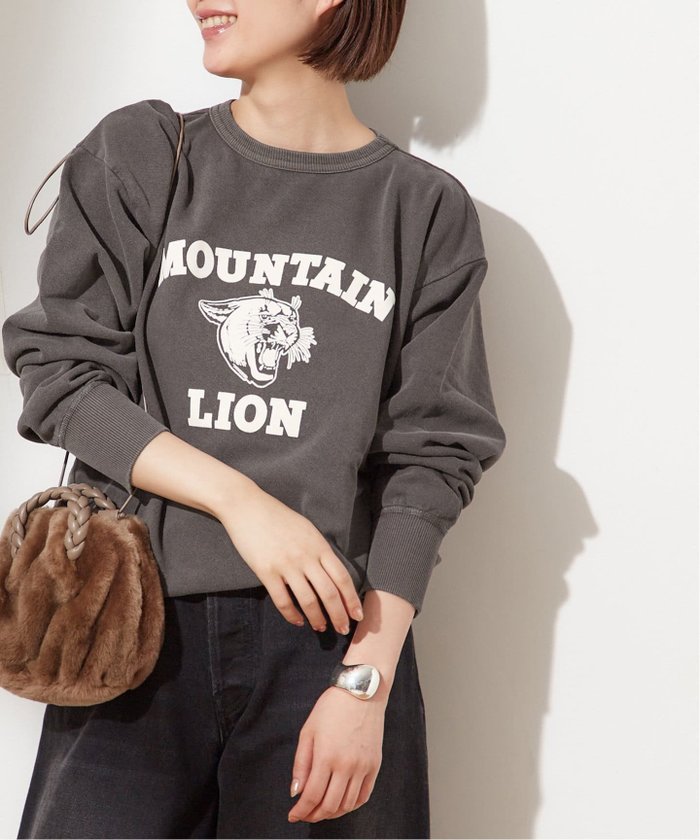 【ジャーナルスタンダード レサージュ/journal standard L'essage】の【MIXTA/ミクスタ】MOUNTAIN LIONCREW SWEAT SHIRTS スウェット インテリア・キッズ・メンズ・レディースファッション・服の通販 founy(ファニー) https://founy.com/ ファッション Fashion レディースファッション WOMEN トップス・カットソー Tops/Tshirt シャツ/ブラウス Shirts/Blouses パーカ Sweats ロング / Tシャツ T-Shirts スウェット Sweat 2024年 2024 2024-2025秋冬・A/W Aw/Autumn/Winter/Fw/Fall/2024-2025 スウェット Sweat ハンド Hand バランス Balance ビジネス 仕事 通勤 Business プリント Print ヴィンテージ Vintage 人気 Popularity |ID: prp329100004241054 ipo3291000000029413373