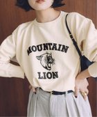 【ジャーナルスタンダード レサージュ/journal standard L'essage】の【MIXTA/ミクスタ】MOUNTAIN LIONCREW SWEAT SHIRTS スウェット ナチュラル|ID: prp329100004241054 ipo3291000000029413377