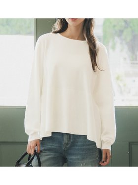 【コカ/COCA】 バックパールフレアニット人気、トレンドファッション・服の通販 founy(ファニー) ファッション Fashion レディースファッション WOMEN トップス・カットソー Tops/Tshirt ニット Knit Tops ギャザー Gather パール Pearl フレア Flare ベーシック Basic ポケット Pocket リブニット Rib Knit |ID:prp329100004241062