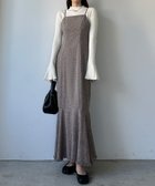 【ジュノア/JUNOAH】のLouere マーメイドキャミワンピース 人気、トレンドファッション・服の通販 founy(ファニー) ファッション Fashion レディースファッション WOMEN ワンピース Dress キャミワンピース No Sleeve Dresses thumbnail ライトブラウン|ID: prp329100004241196 ipo3291000000029414217