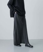 【かぐれ/kagure / URBAN RESEARCH】の『2サイズ展開』キュプラスカート 人気、トレンドファッション・服の通販 founy(ファニー) ファッション Fashion レディースファッション WOMEN スカート Skirt カットソー Cut And Sew キュプラ Cupra スリット Slit ポケット Pocket エレガント 上品 Elegant thumbnail CHARCOAL|ID: prp329100004241587 ipo3291000000029489174