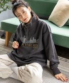 【ニコアンド/niko and】のスーベニアハーフZIPプルオーバー 人気、トレンドファッション・服の通販 founy(ファニー) ファッション Fashion レディースファッション WOMEN トップス・カットソー Tops/Tshirt プルオーバー Pullover おすすめ Recommend ハーフ Half プリント Print thumbnail チャコール18|ID: prp329100004241631 ipo3291000000029419408