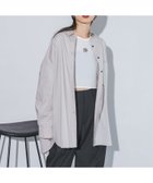 【ジーナシス/JEANASiS】のコットンワイドBIG ZIPシャツLS 人気、トレンドファッション・服の通販 founy(ファニー) ファッション Fashion レディースファッション WOMEN トップス・カットソー Tops/Tshirt シャツ/ブラウス Shirts/Blouses おすすめ Recommend シンプル Simple ロング Long ワイド Wide 羽織 Haori thumbnail ライトグレー|ID: prp329100004241632 ipo3291000000029419533