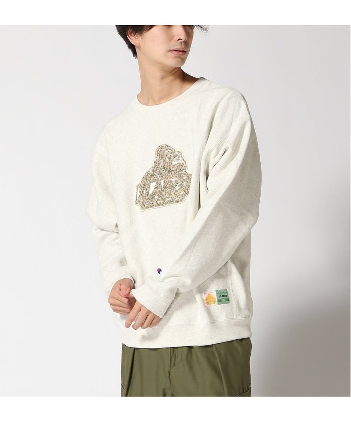 【エクストララージ/XLARGE】のXLARGExChampion REVERSE WEAVE CREWNECK SWEAT SHIRT インテリア・キッズ・メンズ・レディースファッション・服の通販 founy(ファニー) https://founy.com/ ファッション Fashion レディースファッション WOMEN トップス・カットソー Tops/Tshirt シャツ/ブラウス Shirts/Blouses パーカ Sweats ロング / Tシャツ T-Shirts スウェット Sweat ニューヨーク New York パッチ Patch フロント Front ベーシック Basic ミックス Mix |ID: prp329100004241846 ipo3291000000029422794