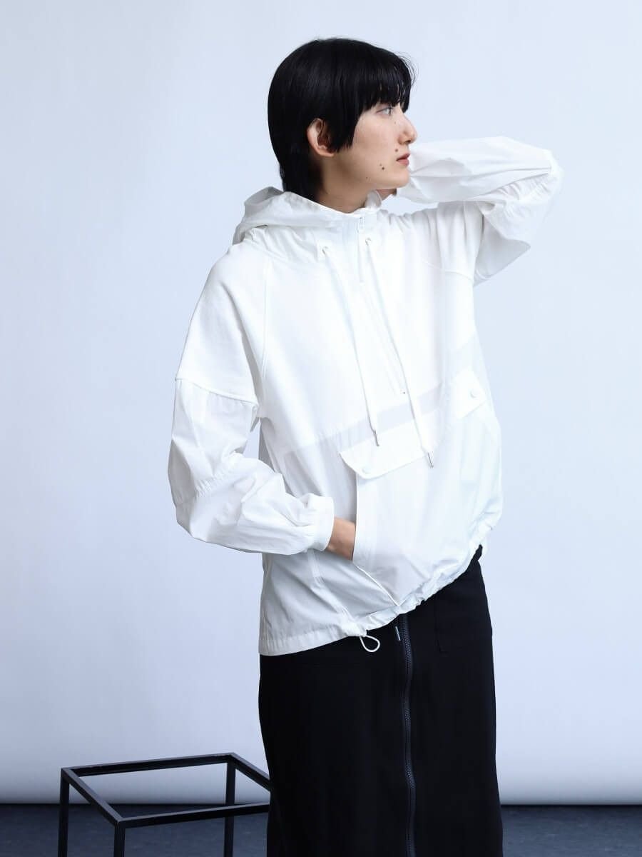 【ラシュッド/LASUD】の異素材アノラックパーカー 人気、トレンドファッション・服の通販 founy(ファニー) 　ファッション　Fashion　レディースファッション　WOMEN　トップス・カットソー　Tops/Tshirt　パーカ　Sweats　おすすめ　Recommend　パーカー　Hoodie　メンズ　Mens　ワイド　Wide　 other-1|ID: prp329100004241866 ipo3291000000029422882