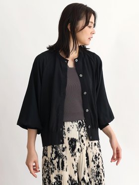 【ラシュッド/LASUD】の袖シフォンニットカーディガン 人気、トレンドファッション・服の通販 founy(ファニー) ファッション Fashion レディースファッション WOMEN トップス・カットソー Tops/Tshirt ニット Knit Tops カーディガン Cardigans おすすめ Recommend シフォン Chiffon スリーブ Sleeve ベーシック Basic |ID:prp329100004241876