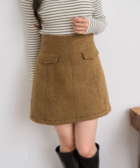 【レトロガール/RETRO GIRL】のブークレ台形ミニSK 人気、トレンドファッション・服の通販 founy(ファニー) ファッション Fashion レディースファッション WOMEN スカート Skirt おすすめ Recommend トレンド Trend トレーナー Trainer プチプライス・低価格 Affordable プリーツ Pleats ベーシック Basic ボトム Bottom ミニスカート Mini Skirt リラックス Relax ロング Long 冬 Winter 台形 Trapezoid 防寒 Cold Protection |ID:prp329100004242022