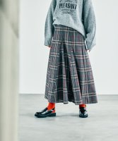 【レプシィム ローリーズファーム/LEPSIM LOWRYS FARM】のTRチェックスカート 人気、トレンドファッション・服の通販 founy(ファニー) ファッション Fashion レディースファッション WOMEN スカート Skirt A/W・秋冬 Aw・Autumn/Winter・Fw・Fall-Winter おすすめ Recommend シンプル Simple ジャケット Jacket チェック Check フレア Flare 秋 Autumn/Fall |ID:prp329100004242045