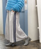 【ニコアンド/niko and】のラビットベロアラインスカート 人気、トレンドファッション・服の通販 founy(ファニー) ファッション Fashion レディースファッション WOMEN スカート Skirt A/W・秋冬 Aw・Autumn/Winter・Fw・Fall-Winter おすすめ Recommend スウェット Sweat トレンド Trend ベロア Velor ポケット Pocket リラックス Relax エレガント 上品 Elegant thumbnail グレー×ネイビーライン15|ID: prp329100004242599 ipo3291000000029428168